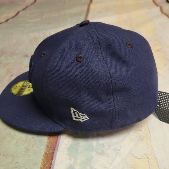 RYU Respect Your Universe Navy Logo New Era SZ 7 1/2 - 59.6 cm Ball Cap MSRP $45 - Picture 2 of 3